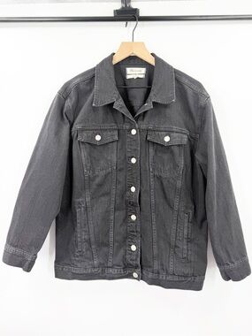 Madewell The Oversized Jean Jacket in Lunar Wash